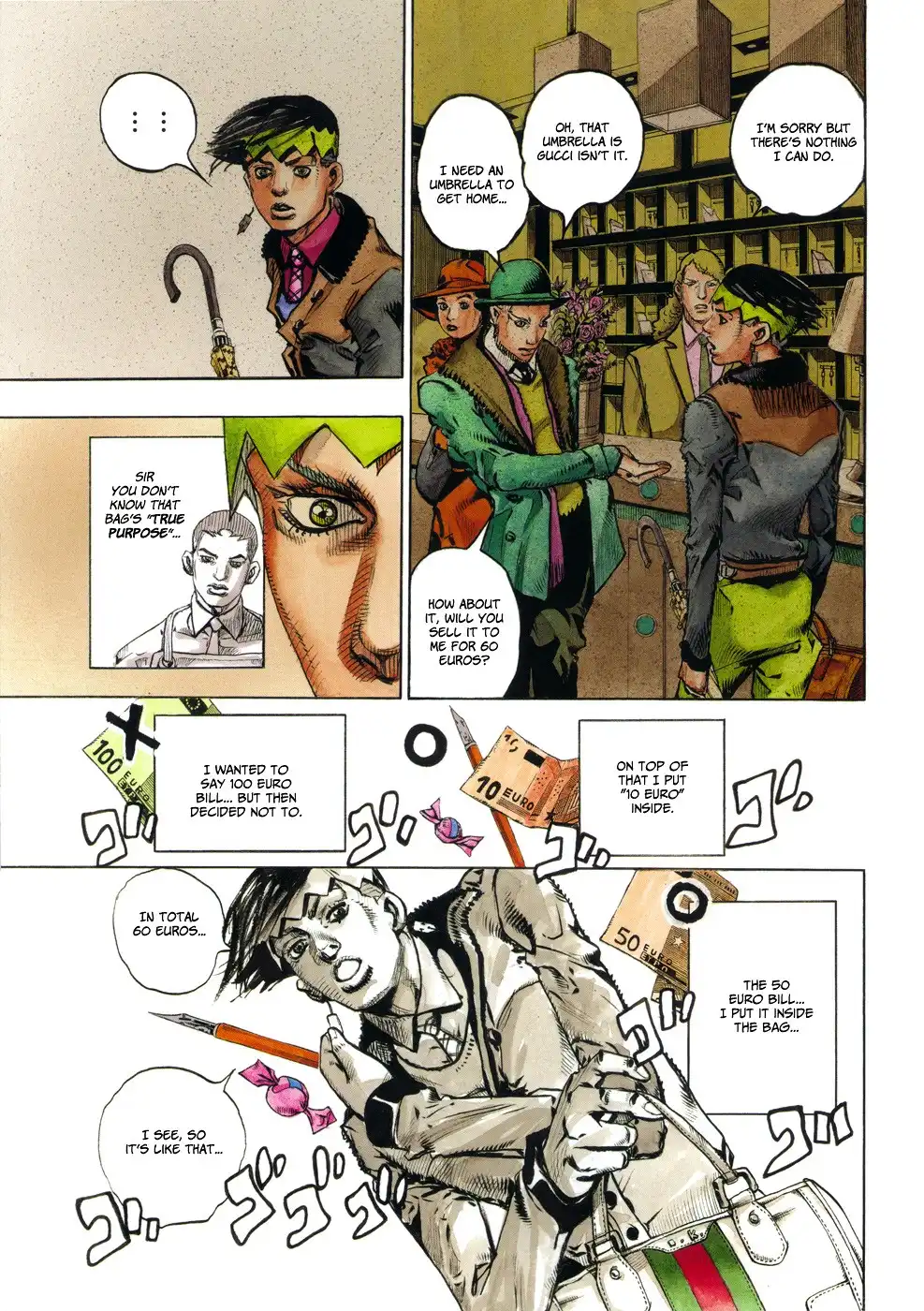 Rohan Kishibe Goes to Gucci Chapter 0 16